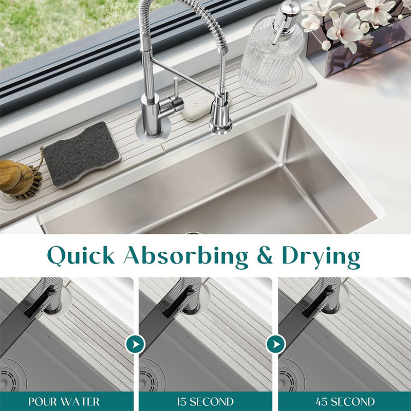 Faucet Mat for Kitchen Sink