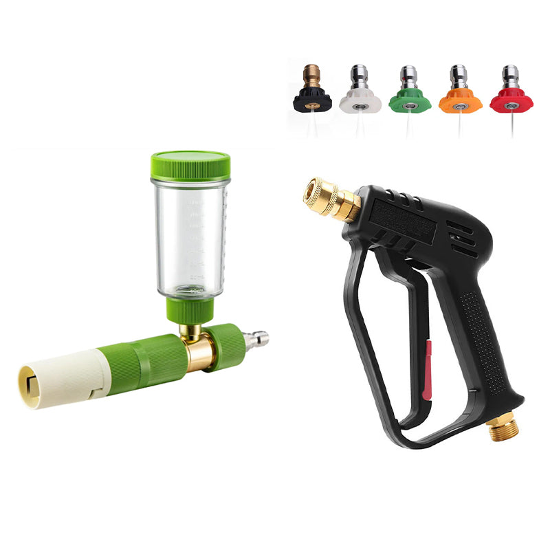 Sakerplus Quick-Connect High-Pressure Foam Cannon for Effortless Car Washing
