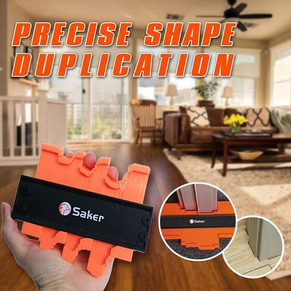 Saker Contour Gauge Profile Tool -Precisely Copy Irregular Shape Duplicator