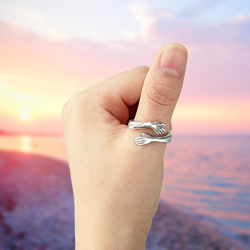 2021 New-Couple Hug Ring