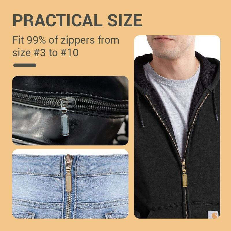 Tool-Free Detachable Stylish Zipper Pull (5PCS)