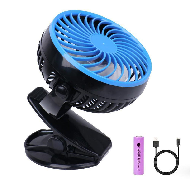360° Portable, Rechargeable, Lithium Lon Fan
