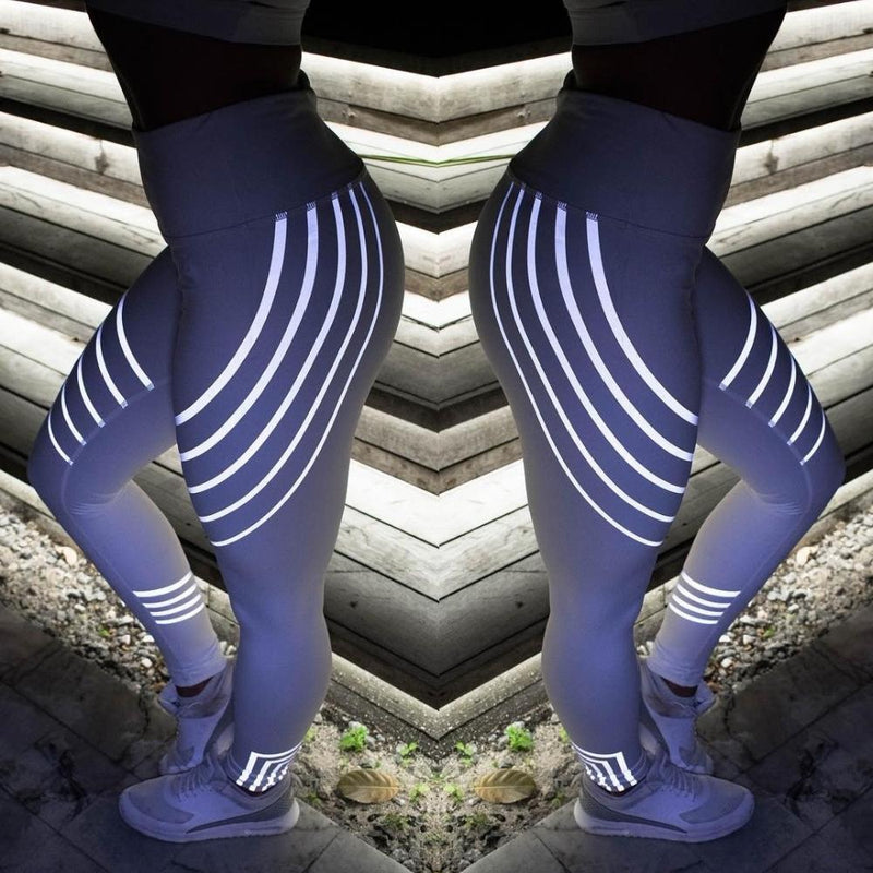 Rainbow Reflective Leggings
