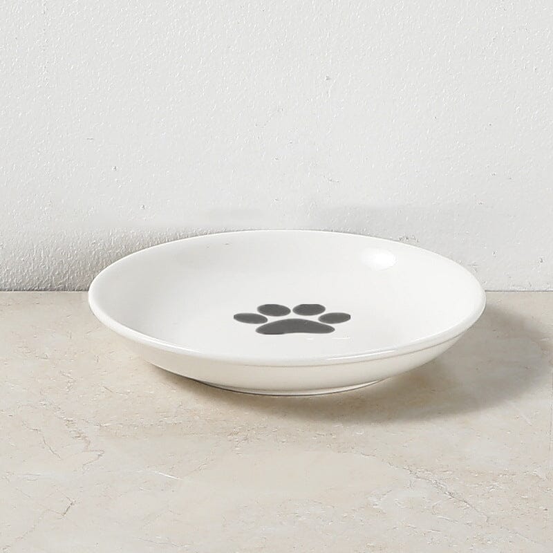 Whisker-Friendly Anti-Vomit Cat Plate