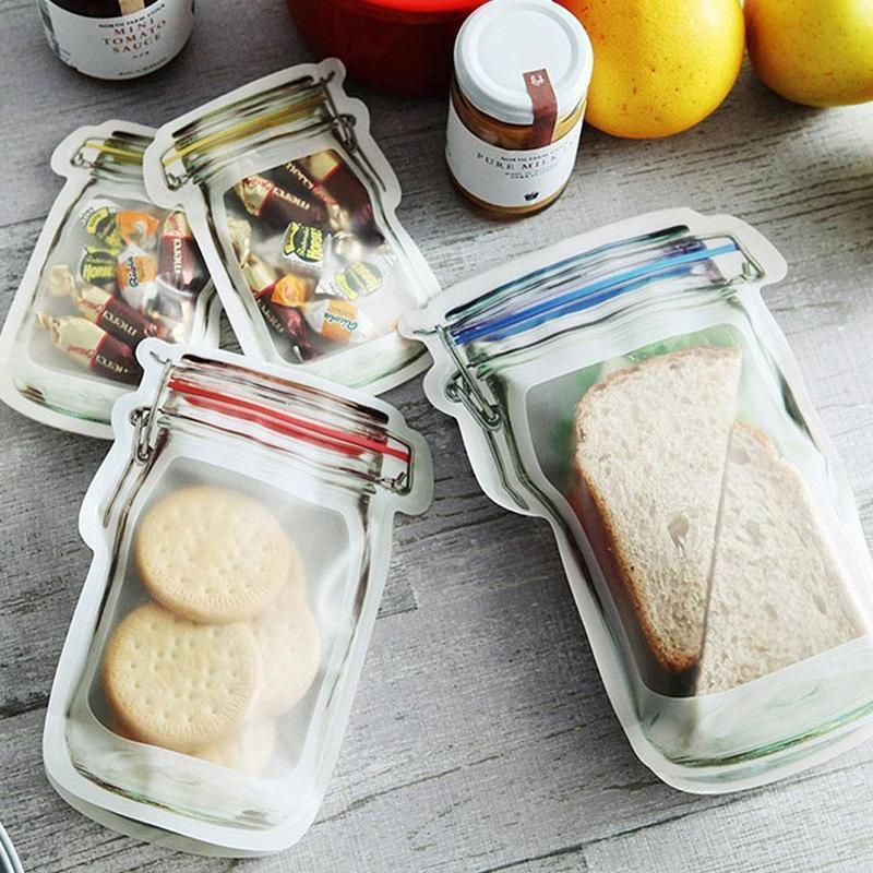 Jar Zipper Bags
