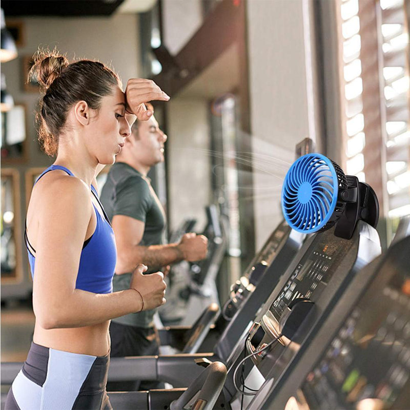 360° Portable, Rechargeable, Lithium Lon Fan