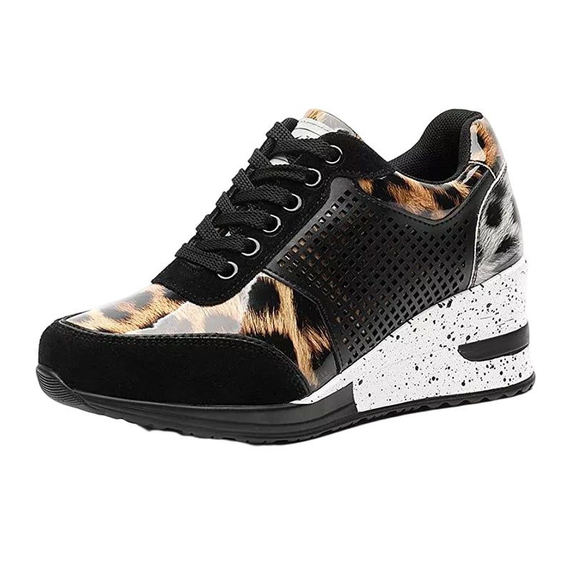 High Heeled Wedge Sneakers For Women